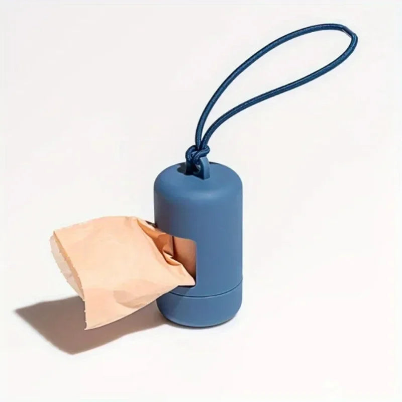 1Pc Portable Dog Pet Waste Bag Dispenser Mini Pet Cleaning Garbage Bag Organizer Home Kitchen Supplies