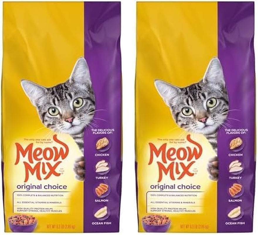 Original Choice Dry Cat Food, 6.3 Pound Bag (Pack of 2)